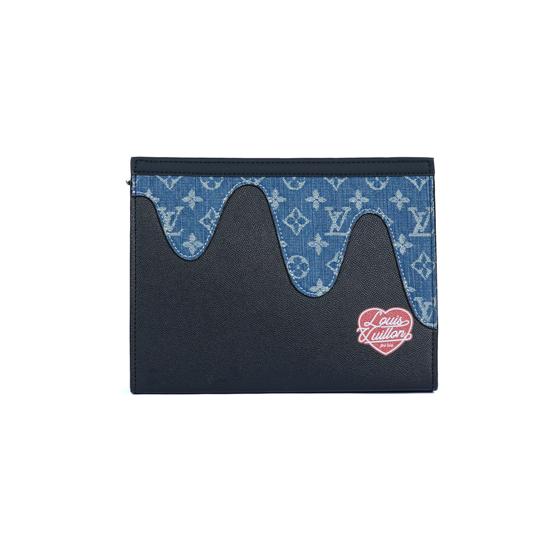 Louis Vuitton Leather Clutch Bag