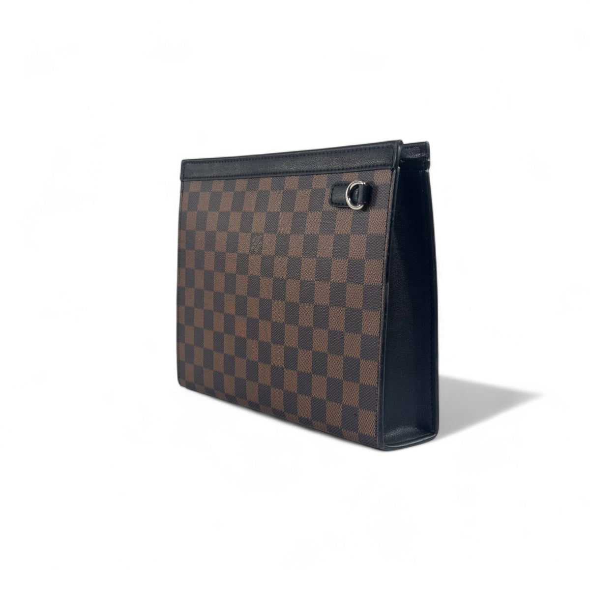 Louis Vuitton Leather Clutch Bag