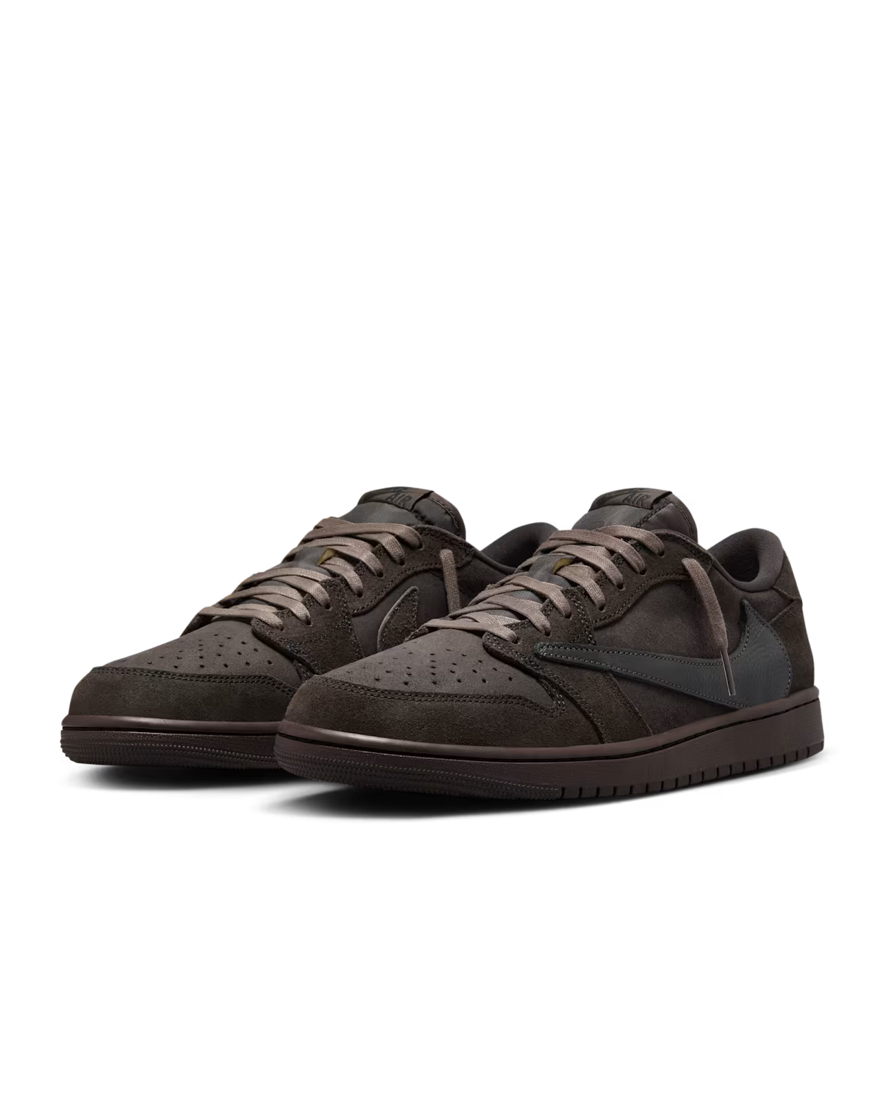 Air Jordan 1 x Travis Scott Velvet Brown and Dark Mocha