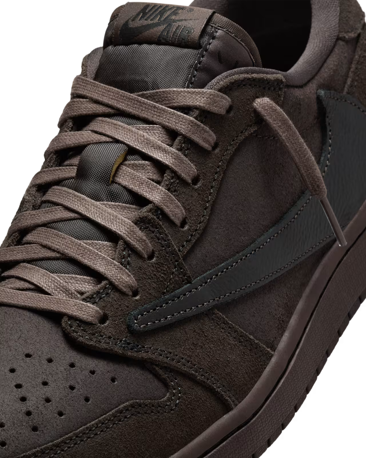 Air Jordan 1 x Travis Scott Velvet Brown and Dark Mocha