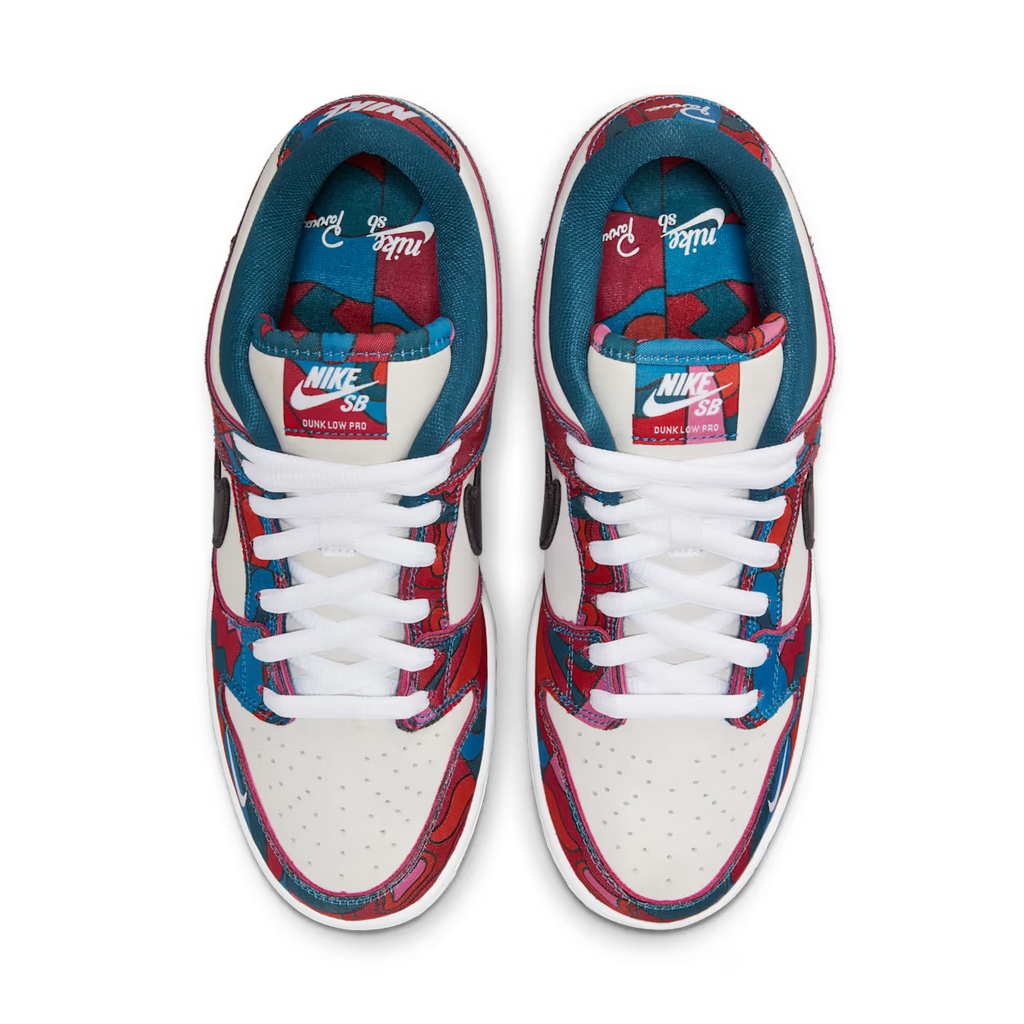 SB Parra Dunk Low Pro Abstract Art
