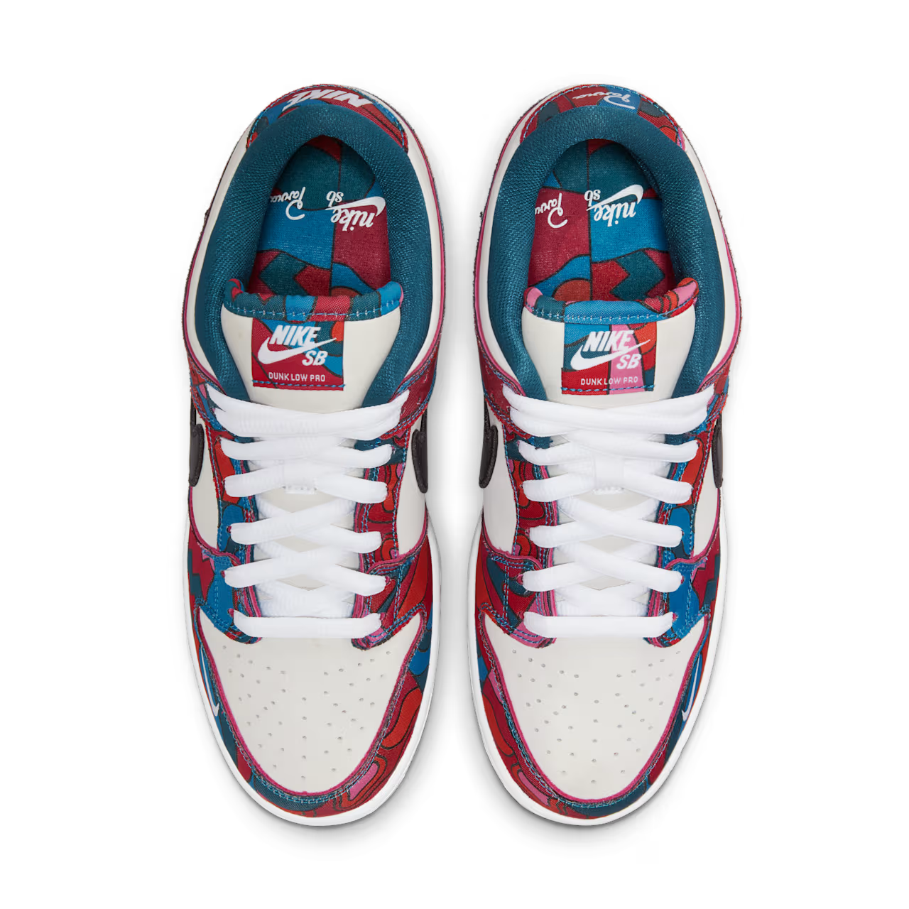 SB Parra Dunk Low Pro Abstract Art