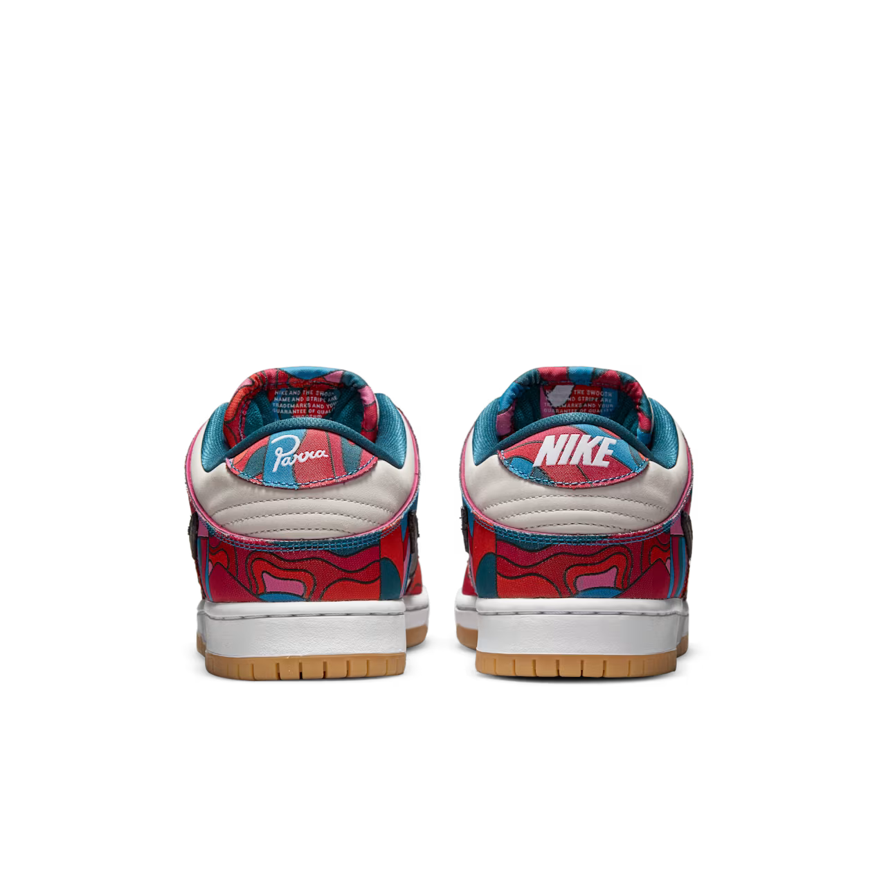 SB Parra Dunk Low Pro Abstract Art