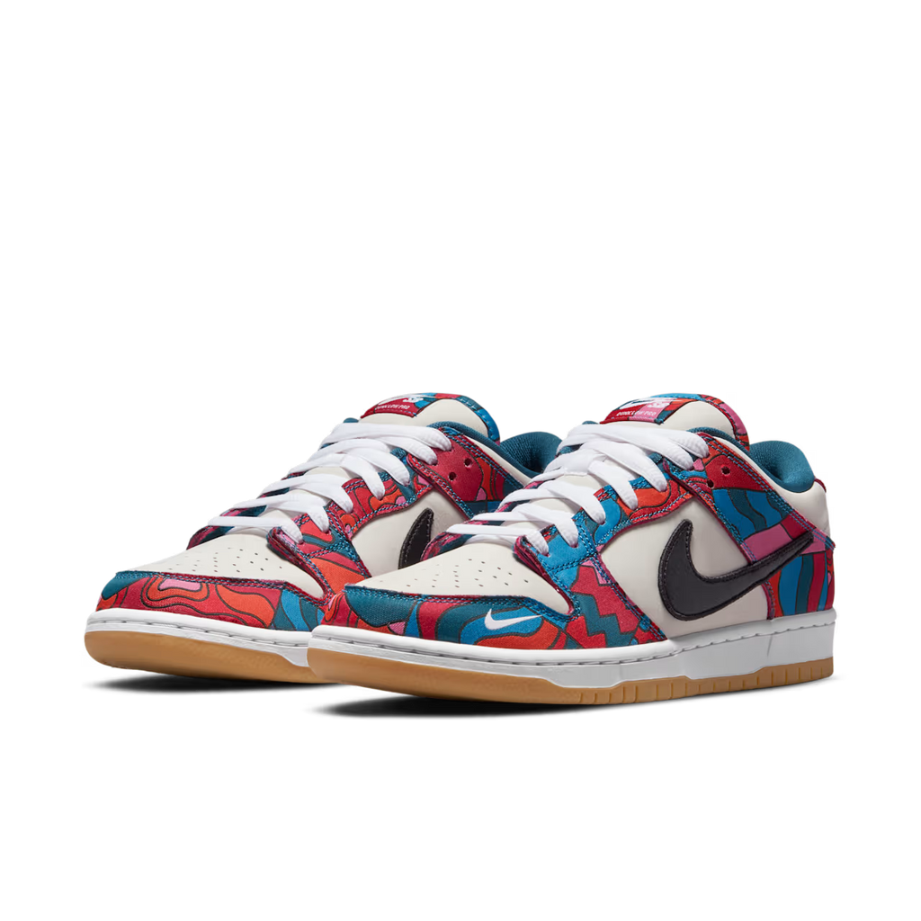 SB Parra Dunk Low Pro Abstract Art